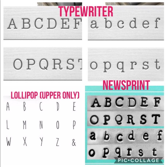 Custom Hand Stamped Cuffs! 💌 - Picture 3 of 3